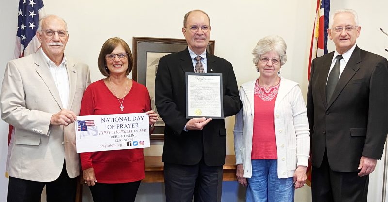 Salem to mark Day of Prayer | News, Sports, Jobs - Vimarsana News